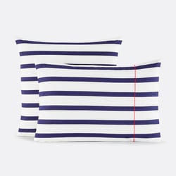 Malo Cotton Pillowcase LA REDOUTE INTERIEURS image