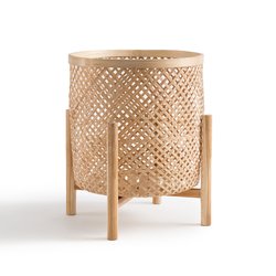 Vaso com suporte, em bambu, Ø40 cm, Bambu LA REDOUTE INTERIEURS image