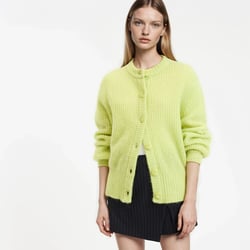 Gebreid vest in mixed alpaca, Signature AMBROISE LA REDOUTE COLLECTIONS image