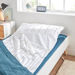 Charline Graphic 100% Cotton Sleeping Bag Liner LA REDOUTE INTERIEURS image