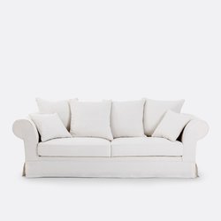 Sofá, Bultex, em linho espesso, Adelia LA REDOUTE INTERIEURS image