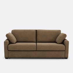 Sofá cama de tejido moteado con textura, espuma HR premium, Timor LA REDOUTE INTERIEURS image