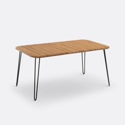 Table pliante Spritz acacia 6 personnes LA REDOUTE INTERIEURS image