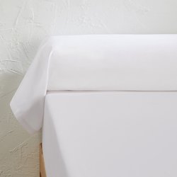 Taie de traversin unie percale coton bio Scenario LA REDOUTE INTERIEURS image