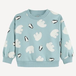 Polar Bear/Penguin Print Crew Neck Sweatshirt LA REDOUTE COLLECTIONS image