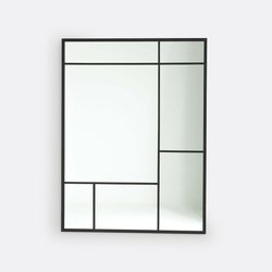 Metallspiegel Lenaig, Industrial-Style, 120 x 90 cm LA REDOUTE INTERIEURS image
