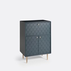 Luxore Pine Bar Cabinet LA REDOUTE INTERIEURS image
