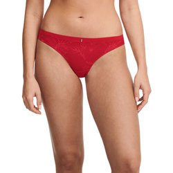Tanga en dentelle et tulle Midnight Flowers CHANTELLE image