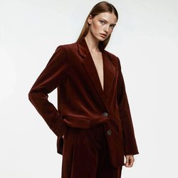 Blazer velours lisse, Signature ANDRÉE LA REDOUTE COLLECTIONS image
