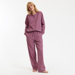 Pyjama imprimé vichy LA REDOUTE COLLECTIONS image