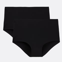 Set van 2 hoge slips in microvezel-Onzichtbaar LA REDOUTE COLLECTIONS image