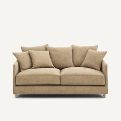 Canapé compact convertible coton armuré, Lazare AM.PM image