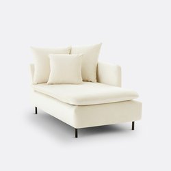 Méridienne modulable velours P158 cm, Ivete LA REDOUTE INTERIEURS image