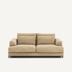 Sofá-cama de 3 lugares, em algodão estruturado, Marsile AM.PM image