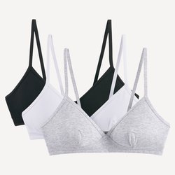 Lot de 3 soutiens-gorge triangles paddés LA REDOUTE COLLECTIONS image