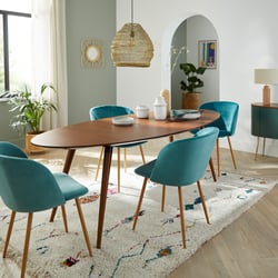 Watford 8-Seater Walnut Dining Table LA REDOUTE INTERIEURS image