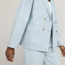 Блейзер в тонкую полоску LA REDOUTE COLLECTIONS image
