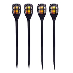 Lot de 4 Torches effet flamme 4x MINI MAITY SUN LUMISKY