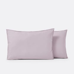 Scenario Plain Cotton Percale Pillowcase LA REDOUTE INTERIEURS image