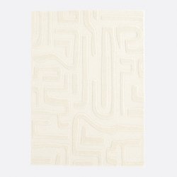 Alfombra estampada de lana 100 %, Melko LA REDOUTE INTERIEURS image