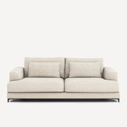 Sofá-cama 4 lugares, algodão e linho, Marsile AM.PM image