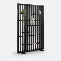 Mineva Solid Pine Divider Shelving Unit LA REDOUTE INTERIEURS image