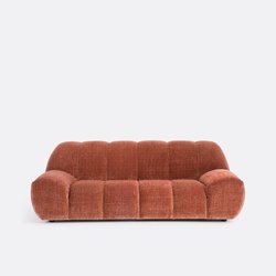 Vintage 3-zitsbank in ribfluweel, Nuria LA REDOUTE INTERIEURS image
