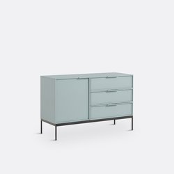 Buffet bas, 1 porte 3 tiroirs, Vati LA REDOUTE INTERIEURS image