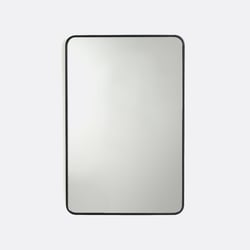Rechthoekige spiegel, metaal, breedte 60 x hoogte 90 cm, IODUS LA REDOUTE INTERIEURS image