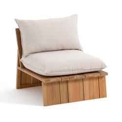 Fauteuil de jardin, acacia, Brut LA REDOUTE INTERIEURS image