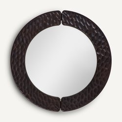 Miroir rond finition gougée diamètre 100 cm Kuchim AM.PM image