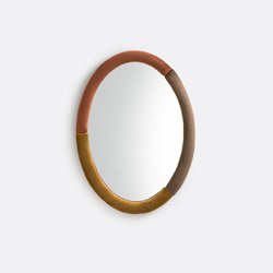 Зеркало с отделкой из велюра 43 x 60 см, Ulto LA REDOUTE INTERIEURS image