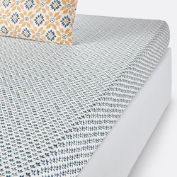 Drap housse percale de coton, Soleme LA REDOUTE INTERIEURS image