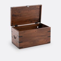 Koffer in massief mangohout Mang LA REDOUTE INTERIEURS image