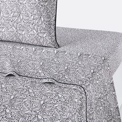 Drap plat coton lavé, Leafbird LA REDOUTE INTERIEURS image