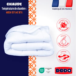 Couette CHAUDE - Cocooning & Anti-Acariens DODO image