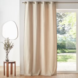 Vorhang Figuera mit Ösen, Chenille-Optik LA REDOUTE INTERIEURS image