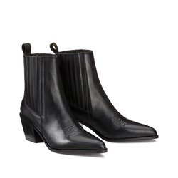Signatures Doriane Western Boots in Leather LA REDOUTE COLLECTIONS image
