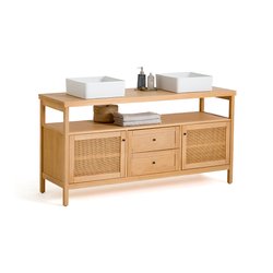Gabin L160cm Double Sink Vanity Unit LA REDOUTE INTERIEURS image