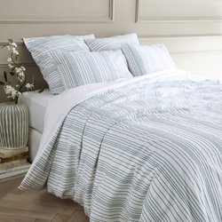Roma Washed Cotton Percale Duvet Cover AM.PM image