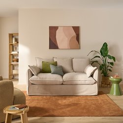Divano letto H14 cm, poliestere chiné, Odna LA REDOUTE INTERIEURS image