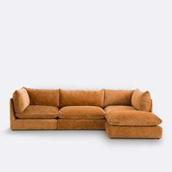 Pouf modulable, velours épais, MALO LA REDOUTE INTERIEURS image