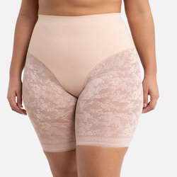 Panty gainant en microfibre et dentelle LA REDOUTE COLLECTIONS PLUS image