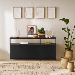 Miva Steel Sideboard LA REDOUTE INTERIEURS image