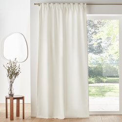Rideau polyester recyclé galon fronceur, Select LA REDOUTE INTERIEURS image