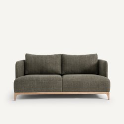 Canapé compact, coton lin, Jabote AM.PM image