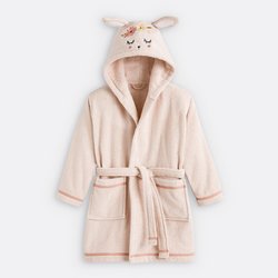 Peignoir bébé et enfant capuche coton bio,Florence LA REDOUTE INTERIEURS image