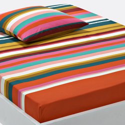 Drap housse coton, Paraiso LA REDOUTE INTERIEURS image