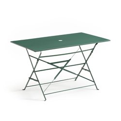 Table pliante rectangulaire, métal fer Ozevan LA REDOUTE INTERIEURS image
