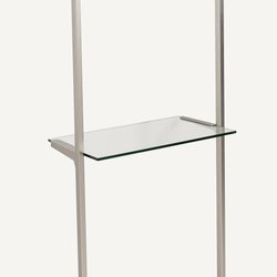 Regalboden Archivita XL, gehärtetes Glas, B. 60 cm AM.PM image